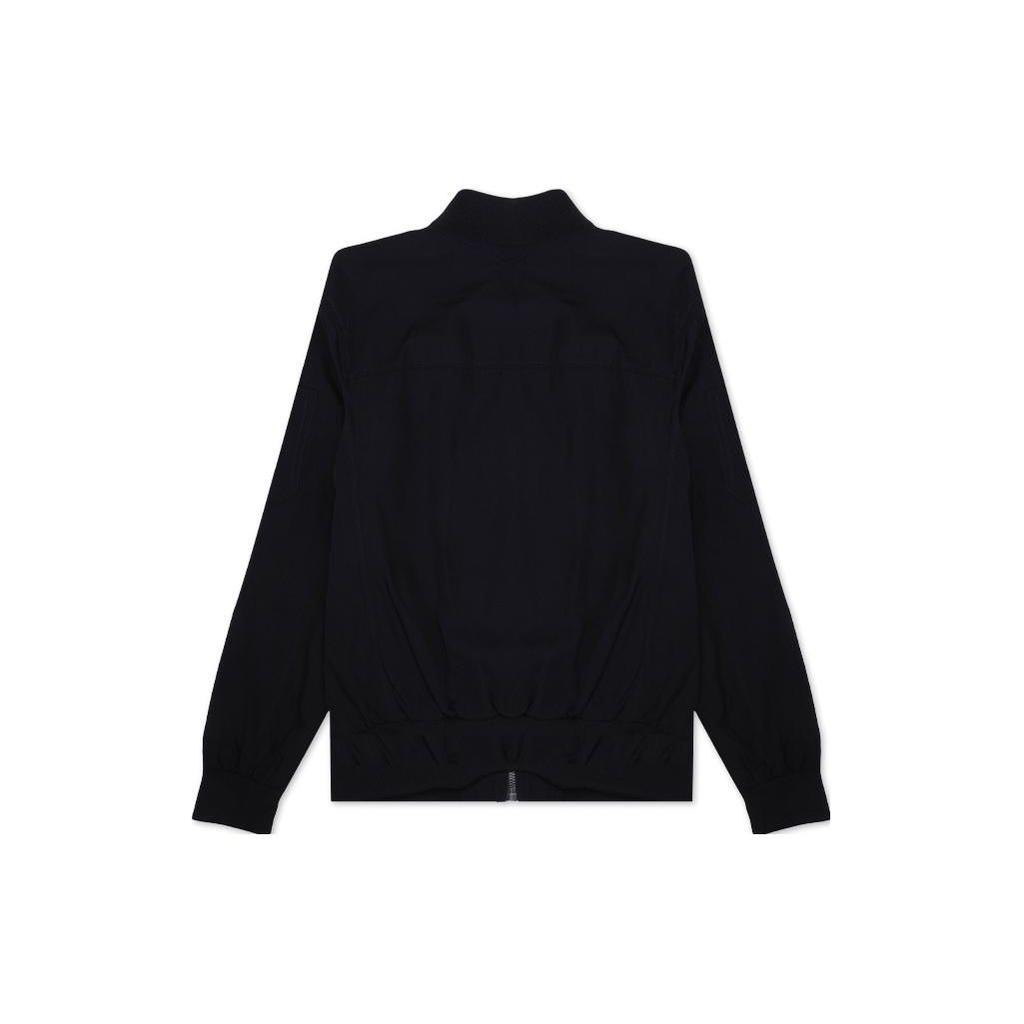 Calvin Klein Ss23 Solid Color Zip-Up Jacket Men Jackets Black CM107904-BLK