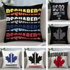 Дизайн D-d-dsquared2S Наволочка Плюшевая Ткань Мягкий Двусторонняя Печать Наволочка для Диванной Подушки Чехлы для Декоративных Подушек