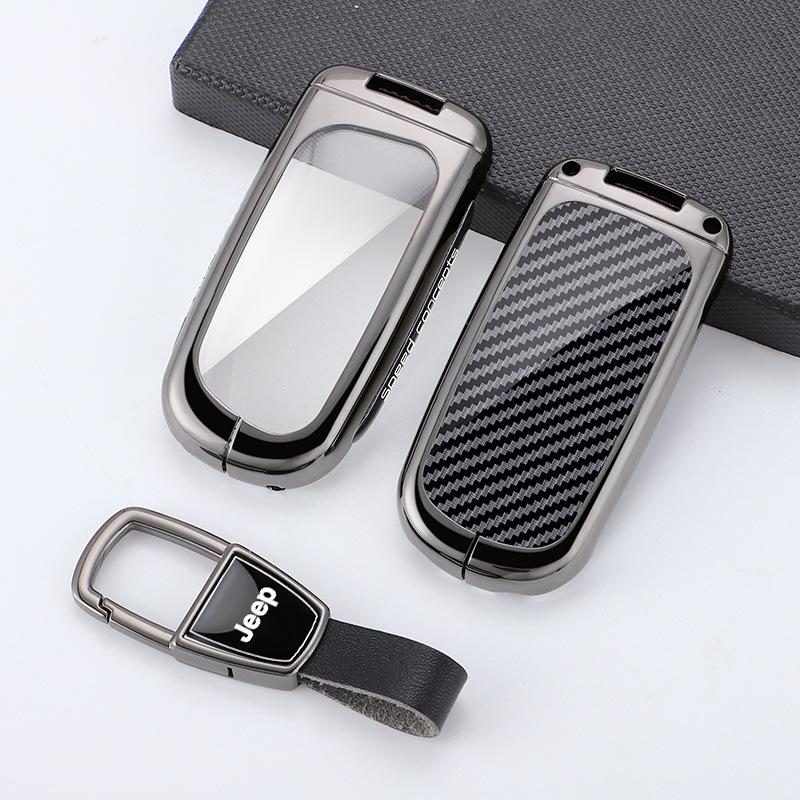 Replacement Shell for Dodge Journey, Jeep Grand Cherokee, and Chrysler Smart Key Remote.