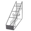Stainless Steel Wire Bottle Holder Stable Design Coffee Syrup Rack  For Coffee Station