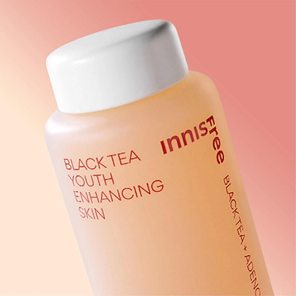 Innisfree Набор для ухода за кожей с черным чаем (Эссенция 170 мл + 15 мл / Лосьон 170 мл + 15 мл / Ампула 12 мл)