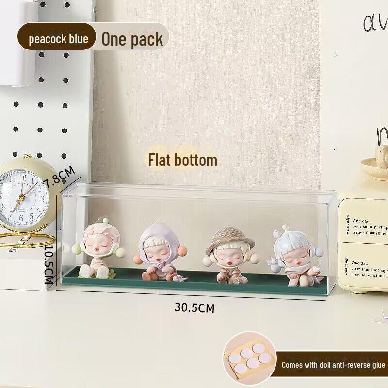 Прозрачный акриловый ящик для хранения LEGO и моделей, пыленепроницаемое матовое покрытие