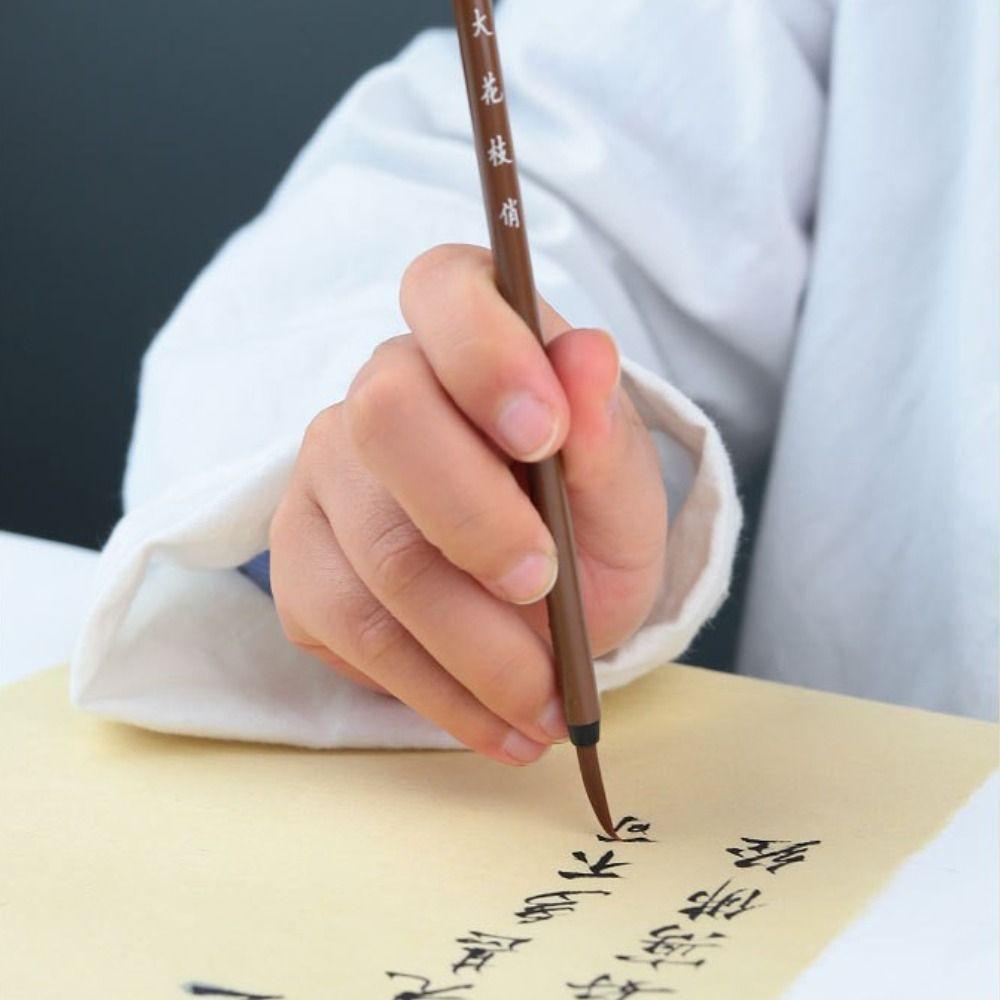 Art Wolf Hair Hemming Drawing Thin Calligraphy Brushes Crisperding Painting Pens Chinese Brushes