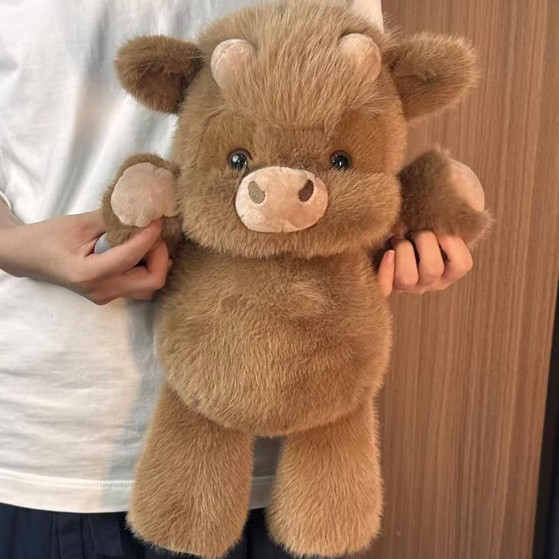 45-60 см Бегающая Маленькая Ароматная Свинка Кукла Су Гаоди Маленькая Корова Плюшевая Игрушка Успокаивающая Подушка для Сна Кукла для Внешней Торговли