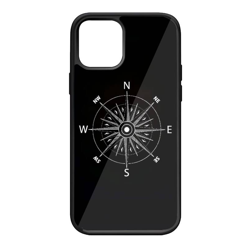 Чехол для телефона с компасом для Samsung S7 S8 S9 S10 S20 S30 Edge Plus Note 7 5 8 9 10 20 Pro Shell Силиконовый PC+TPU Чехол