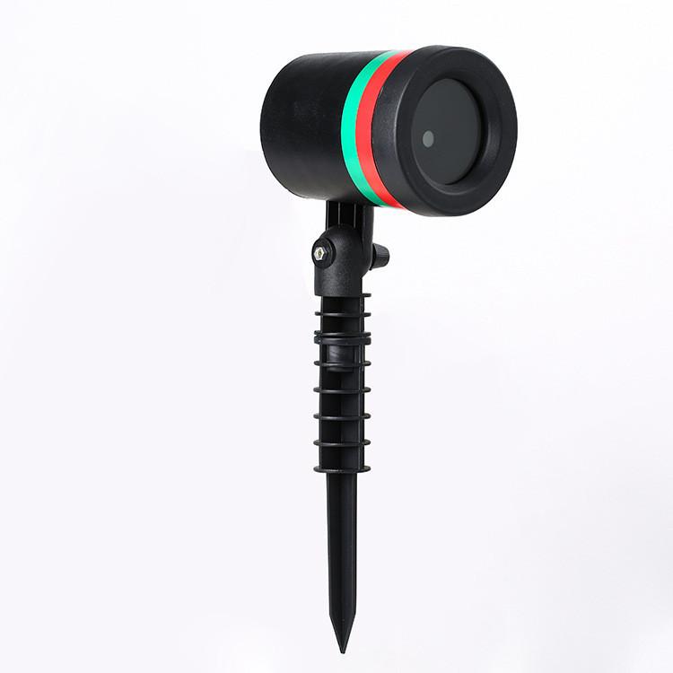 Уличное лазерное освещение для газона, красочный свет для сада и сцены со звездным небом, из пластика