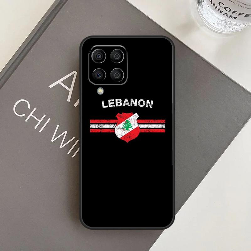 Lebanese Lebanon Flag Case For Samsung Galaxy M15 M35 M55 M56 M36 M16 M06 M31 M13 M33 M53 M12 M32 M52 M14 M34 M54