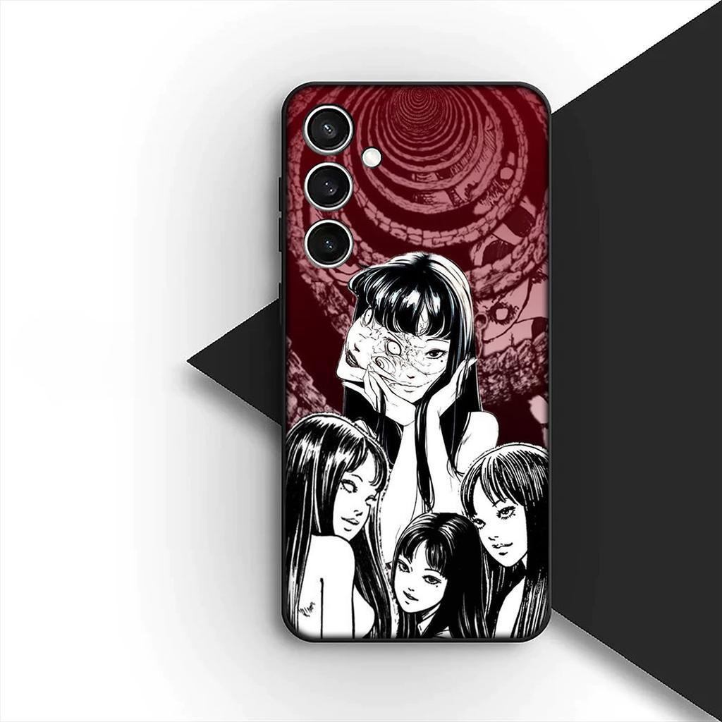 Cover for Xiaomi Redmi 15 15C A3 A4 A5 9A 9C NFC Note 9 8 9T 8T Pro Casing Silicone Phone Case Horror Junji Ito Tomie Cartoon