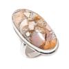 Brecciated Mookaite Gemstone 925 Sterling Silver Jewelry Ring Size 8