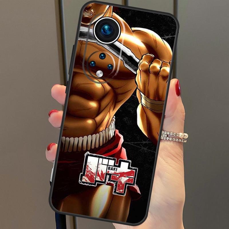 Baki the Grappler Manga Anime For Honor 50 Case For Huawei P30 Lite P40 P20 P50 Pro P Smart Z 2019 Mate 20 Lite Cover