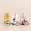 Multi-function Shy Cat Keychain Portable Kitten Keyring Gifts Bag Pendant