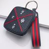 Silicone Smart Key Cover for Zeekr Zeekr 001 Zeekr 009 Zeekr X Zeekr 007 with Keychain Honeycomb Texture Racing Stripe Remote Key Case Protector