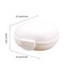 Mini Travel Soap Box with Lid Portable Soap Case Dish Shower Bathroom Drain Soap Container Tray Bathroom Accessories Dustproof