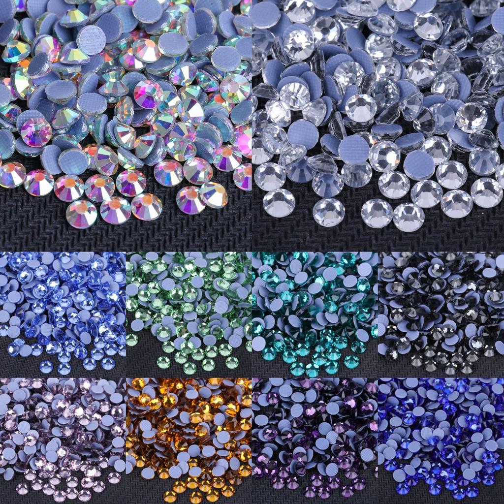 Weichen Imitation Austrian Hot Diamond, Glass Rhinestone Hot Melt Adhesive Bottom Diy Mobile Phone Case Clothing Accessories
