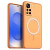 Матовый полупрозрачный магнитный чехол для телефона Xiaomi Redmi Note 11 Pro+ 5G Мягкий ТПУ чехол