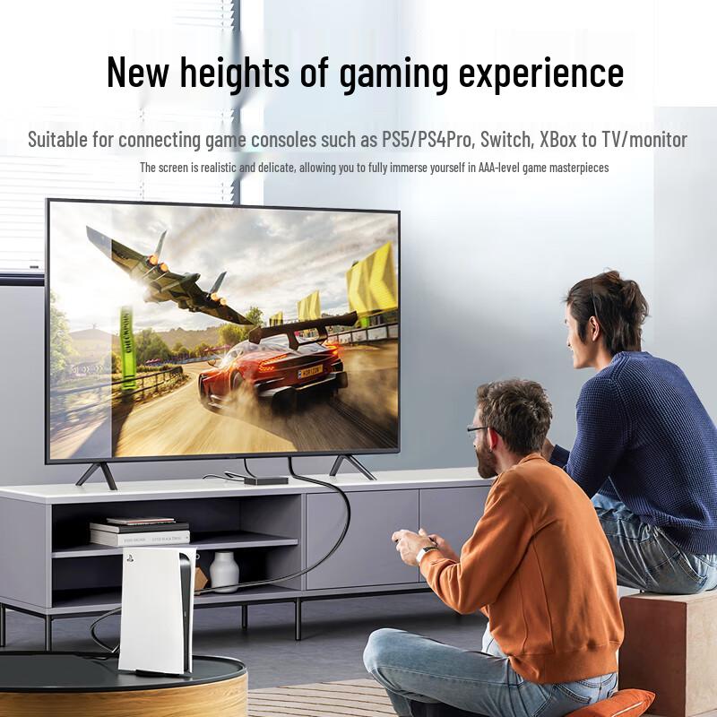 Плетеный кабель Shengwei HDMI 2.1 8K Ultra HD