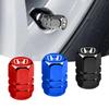 4pcs/set Car Wheel Tire Valve Caps Tyre Stem Covers Accessories For Honda Civci FIT CRV Accord Jazz HRV Dio Stepwgn Prelude