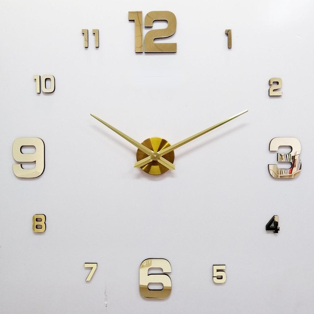 Мода 2022 Современный дизайн Большие настенные часы 3D DIY кварцевые часы Модные часы Акриловые наклейки на зеркало Гостиная Домашний декор Horloge