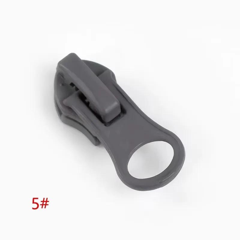 10-50 шт. 3# 5# 8# 10# Водонепроницаемые реверсивные слайдеры для нейлоновых молний, куртка, палатка, пуллер для молнии, головка, ремонт, швейные принадлежности