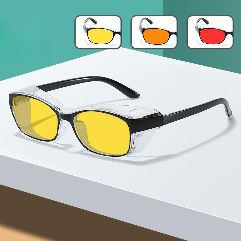 Новые солнцезащитные очки ночного видения с защитой краев, блокирующие синий свет, для просмотра мобильных телефонов, компьютеров, для защиты глаз