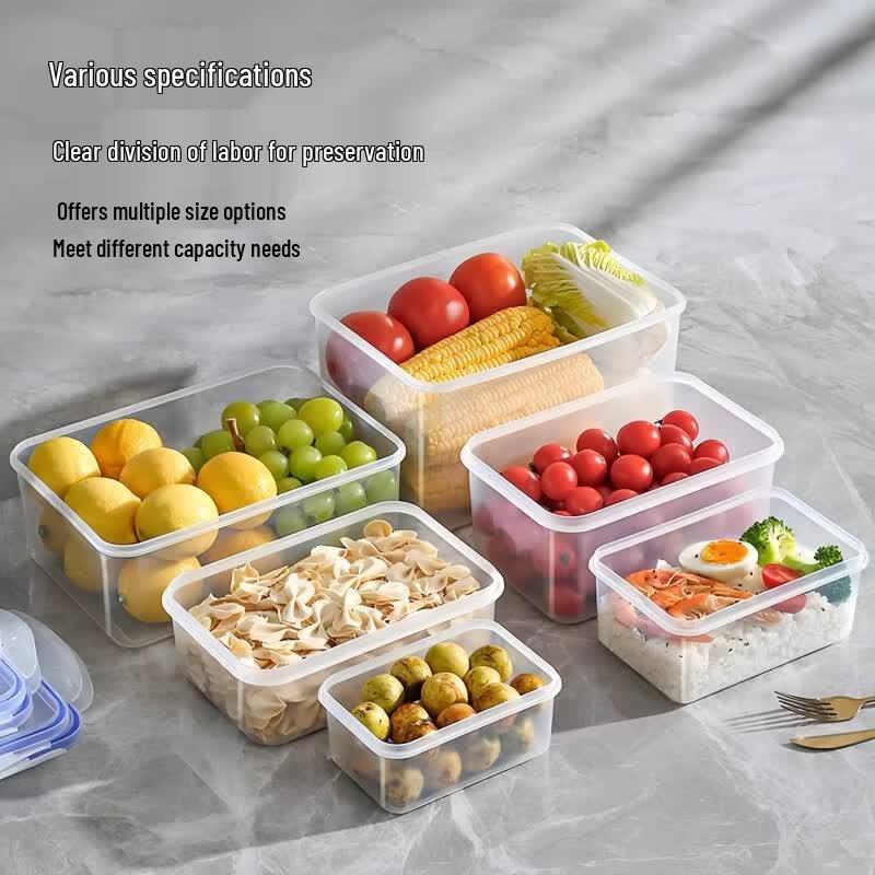 Утолщенные контейнеры для хранения продуктов в холодильнике