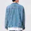 Levi's Джинсовые куртки Мужские Синие V-образный вырез Умеренный Прямой крой 72334-0131