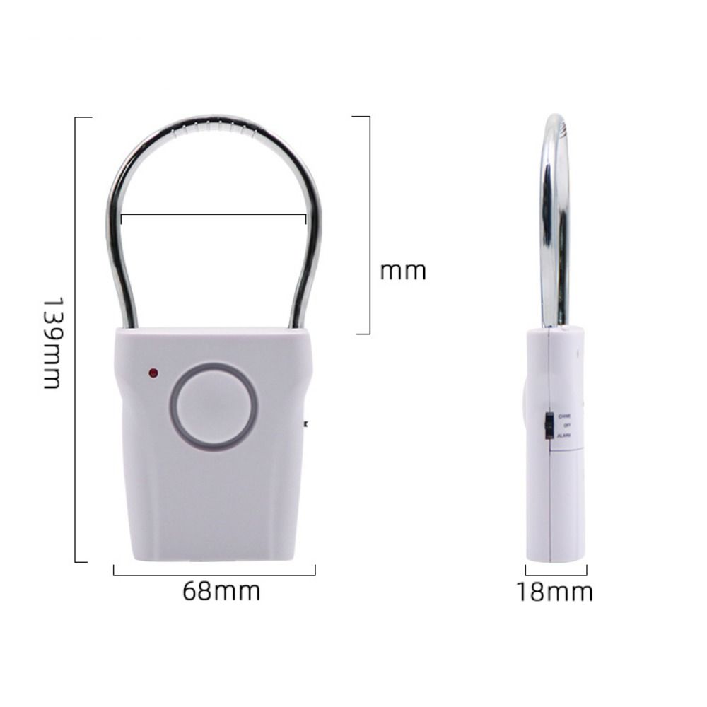 С регулируемыми настройками, дверная охранная сигнализация, 120 дБ, оконная сигнализация, дверная ручка, сигнализация для дома, путешествий