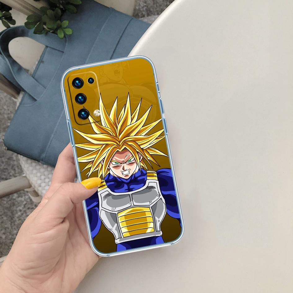 PP31 Dragon Ball Trunks Soft Shell Transparent Phone Case for Motorola Moto G7 G8 G9 G84 G85 G73 G24 G15 Z2 Play Power Plus