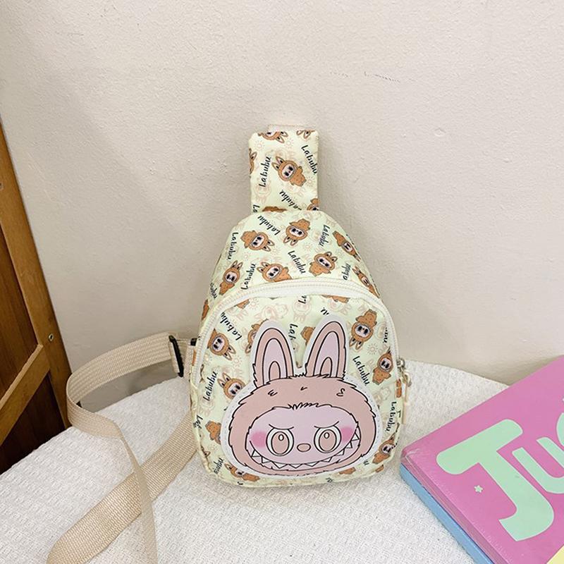 1 шт. Повседневная сумка, подарки для мальчиков и девочек, детские сумки-сундуки Labubu, кукла-монстр, милая сумка через плечо, портативная сумка