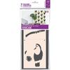 Graine créative Декоративный трафарет 15x40 см Тукан