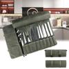 Kitchenware Storage Bag Picnic Chef Knife Bag Large Capacity Waterproof Foldable Carrying Case Knife Storage Pockets