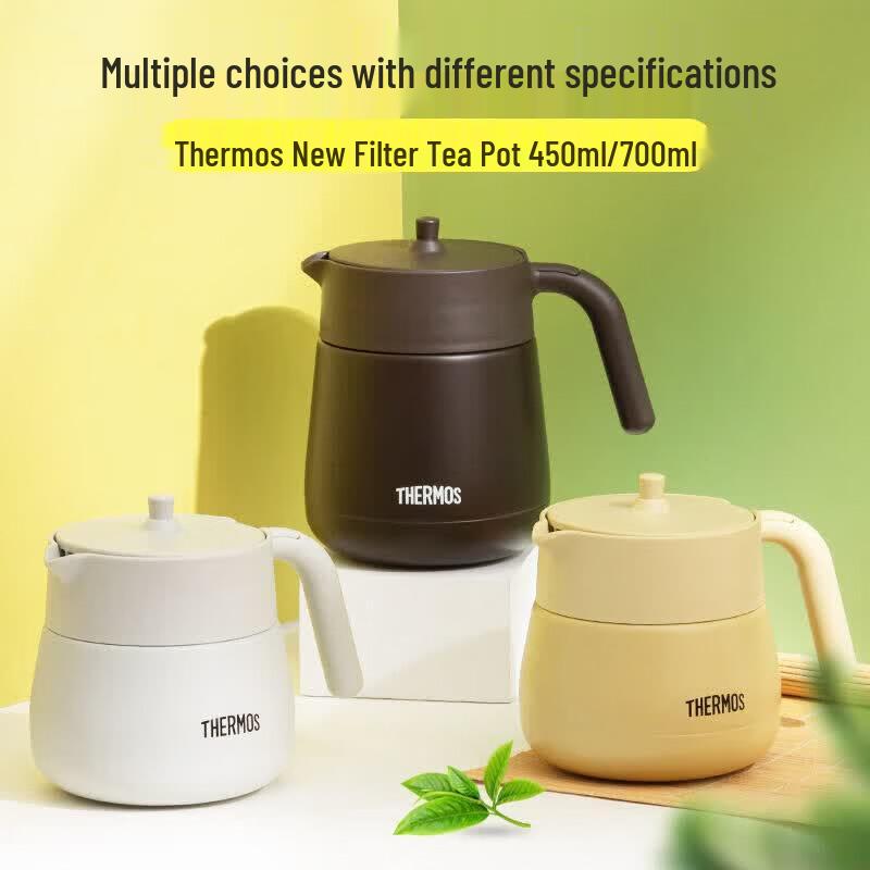 Thermos Stainless Steel Insulated Tea Flask with Infuser