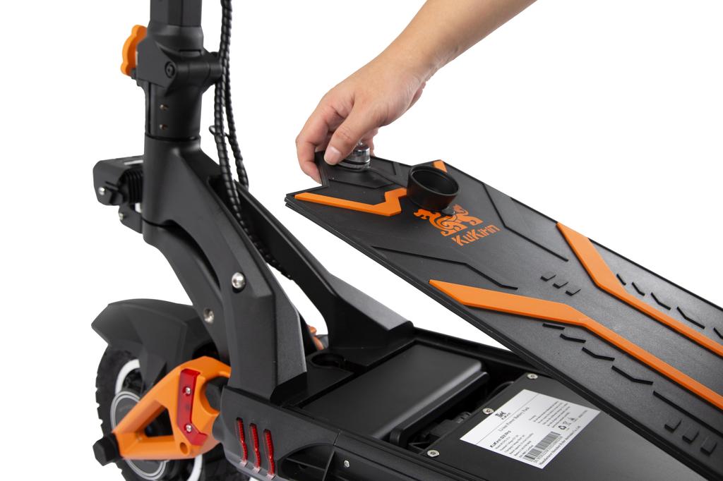 KuKirin Электросамокат G3 Pro с двойным приводом: 1200 Вт x 2 мотора, 80 км запас хода, 65 км/ч скорость, быстрозаряжаемый внедорожный электросамокат для взрослых