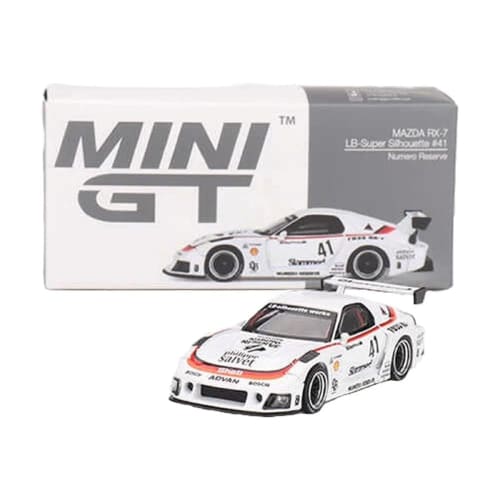 MINI GT 1/64 Mazda RX-7 LB-Super Silhouette #41 Numero Reserve (Right-Hand Drive) Finished Product