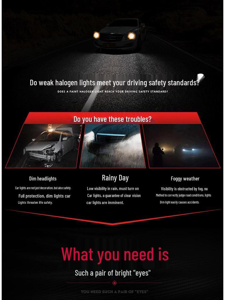 Совместимость с светодиодными прожекторными фарами со светодиодными ходовыми огнями для Jeep Grand Cherokee 1999-2004