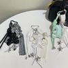 Bag Charm Braided Rope Bag Pendant High-grade Love Tassel Keyring  Friends Birthday Gifts
