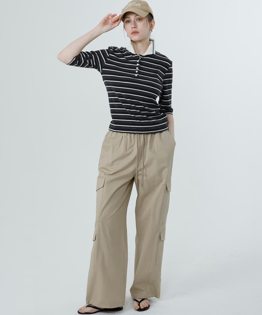 LOVENTINA Cargo Pants_Beige