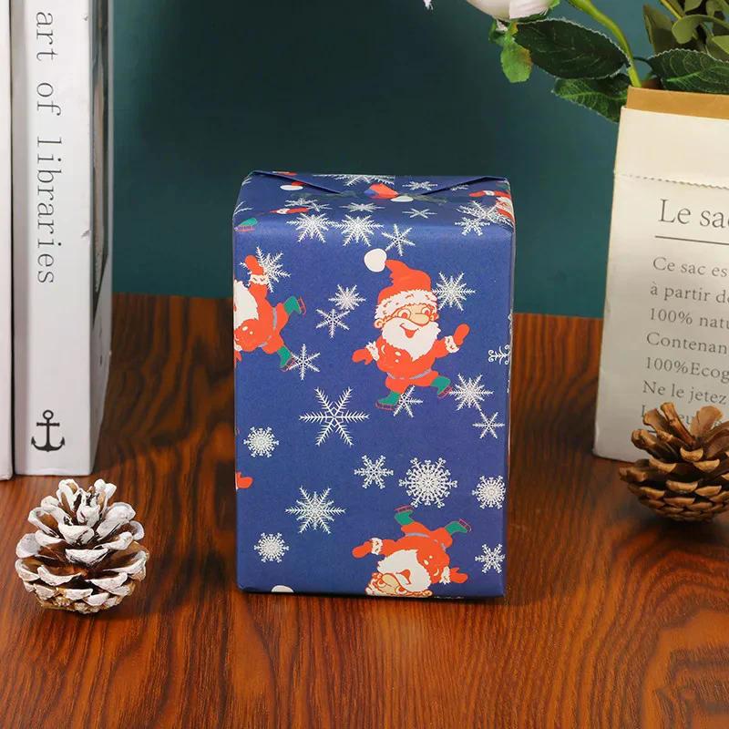 10pcsChristmas Gift Wrapping Paper Multi-purpose Portability Gift Packaging Papers Party Wedding Gift Wrapping Decoration Papers