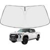 Tundra  Windshield Sun Shade For Toyota Tundra   2024 2025 Front Window Sunshade Sun Visor 240T Shade Blocks UV Rays Car Accessories
