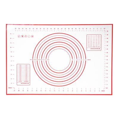 Бытовая кухня силиконовый антипригарный коврик для выпечки раскатывание теста коврик для торта кондитерские изделия инструменты для приготовления пищи красный