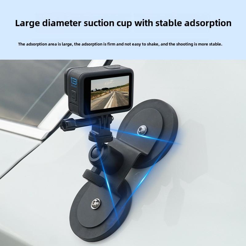 Suitable for DJI Action5Pro Dual Magnetic Stand Pocket3 Fixed Base Gopro Action Camera Accessories