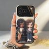 Милый чехол для телефона D-Doll B-BlytheS для iPhone17,16,15,14,13,12,11,Pro,MAX Белый Матовый Ударопрочный Чехол