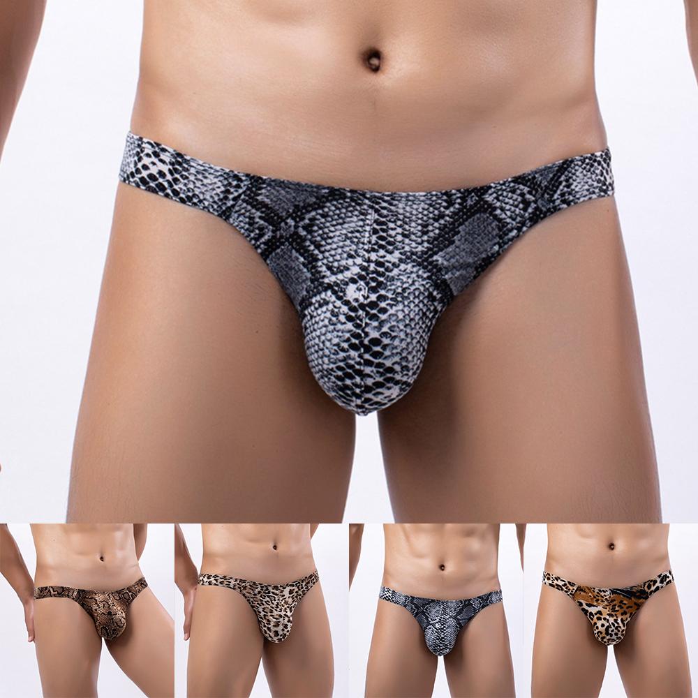 Briefs Underwear Comfort G-string Knickers Leopard