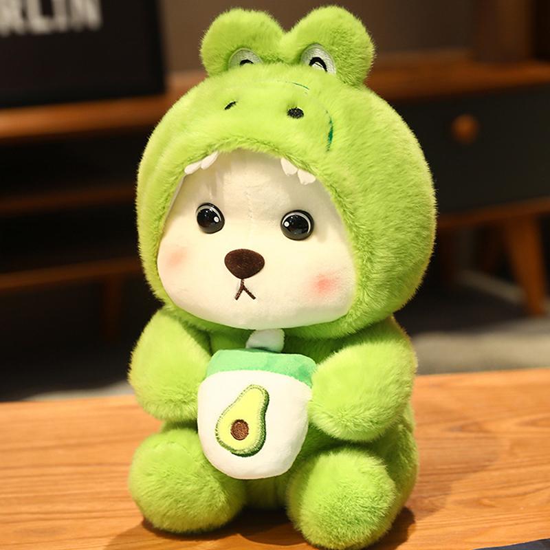 Crossdressing Capibara Unicorn/Panda Teddy Bear Doll Plush Toys Gift For Children