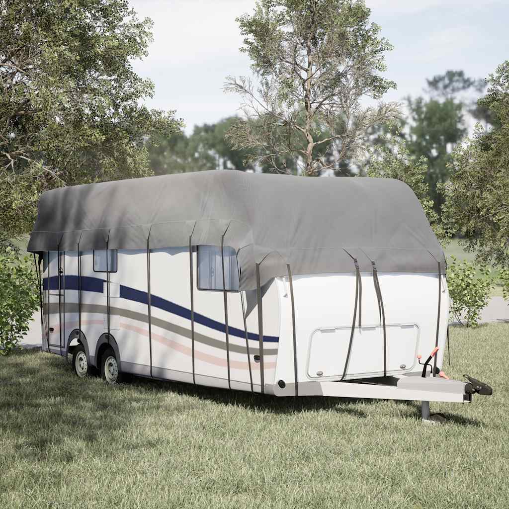 Caravan Roof Cover Gray 700 x 300 cm Non Woven Fabric