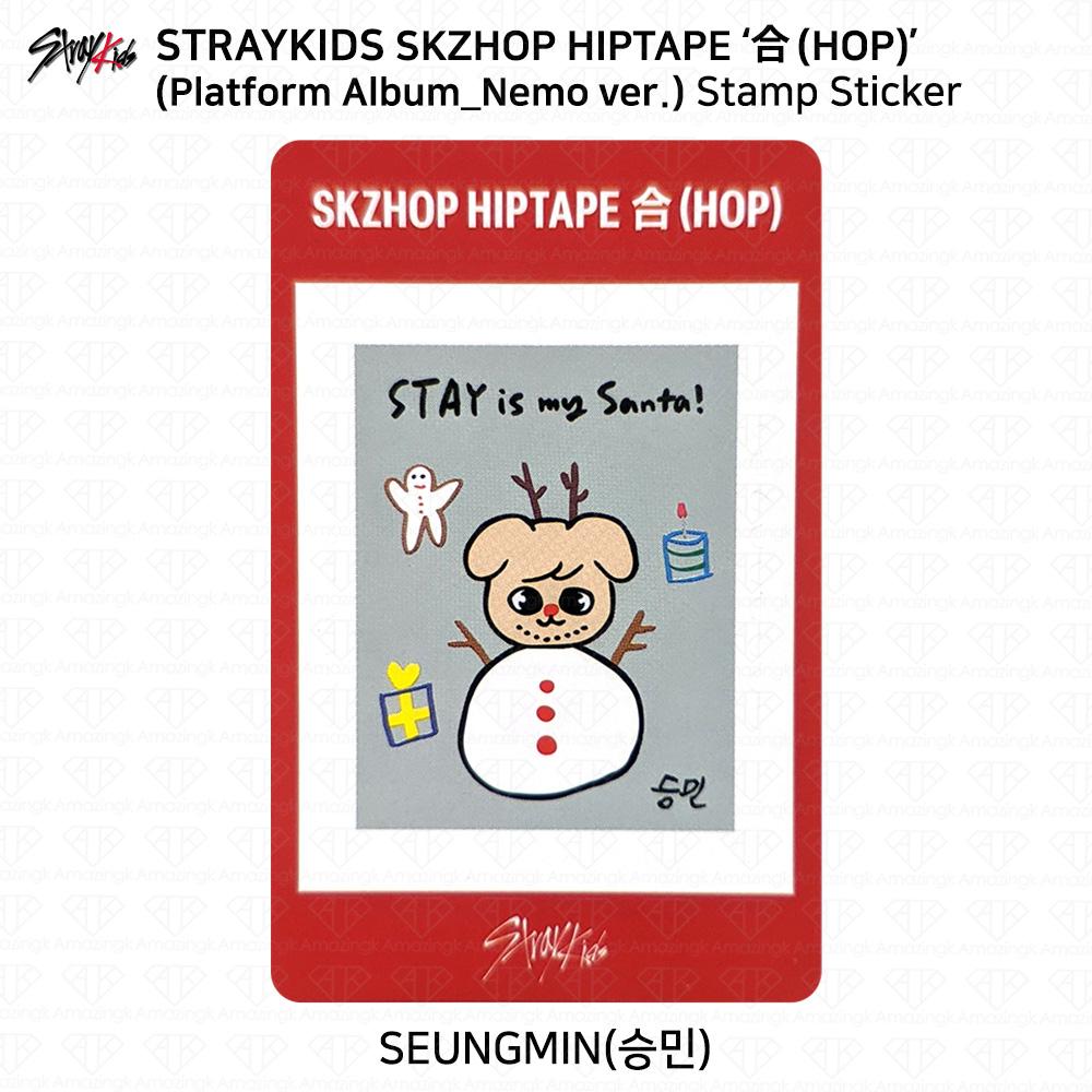 Stray Kids Skzhop hiptape Hop Platform Album Nemo ver официальная фотокарточка Kpop