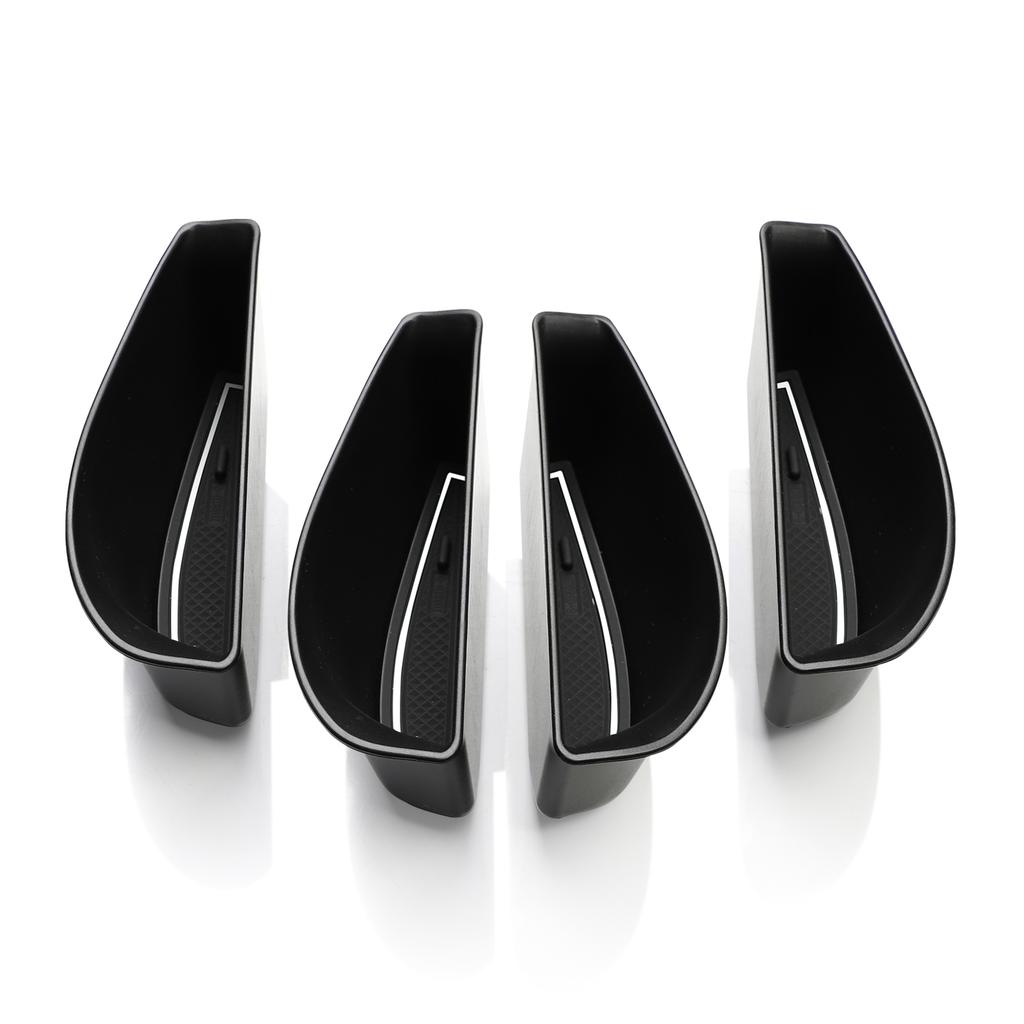 Smabee for VW ID.4 ID4 ID 4 Door Handle Storage Box Accessories Front Rear Door Holder Tray Car Organizer Container