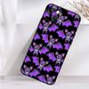 Halloween Vampire Bats Shockproof Case For iPhone 17 15 16 Pro Max 11 14 Plus 12 13 Mini 16e 17 Air Phone Cover