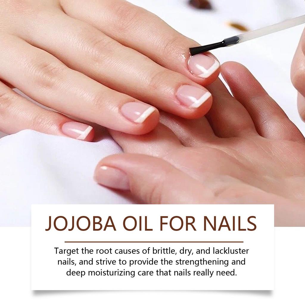 Jojoba Oil For Skin, Hair, Nails, Cuticles - Unrefined & Hexane Free, Natural Moisturizer Jojoba Carrier Oil Facial Oil Gua Sha Massage 15ml