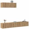 VidaXL Wall-Mounted TV Unit Set 3 Pcs Artisan Oak 3329206
